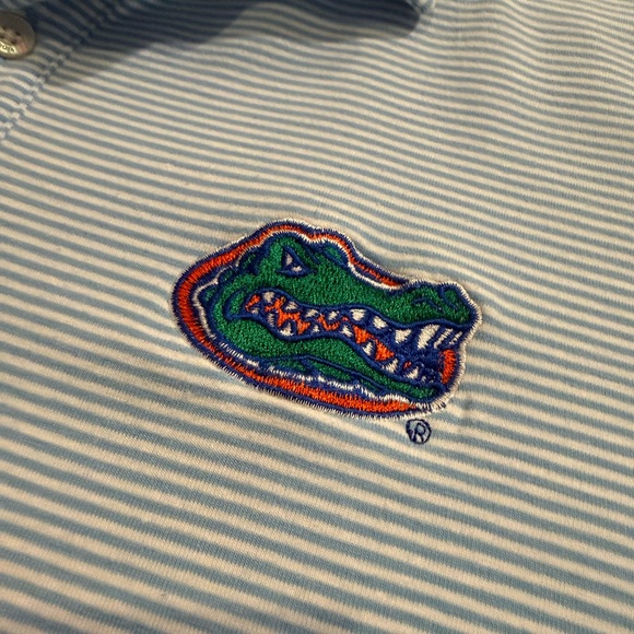 Vineyard Vines Light Blue Florida Gators Polo Shirt *OUT OF STOCK ONLINE* - Picture 4 of 9